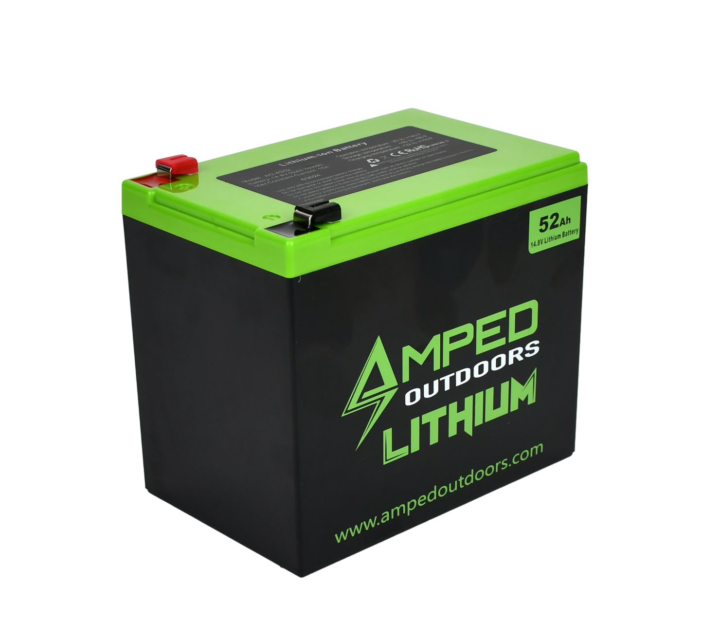 52Ah Lithium Battery (14.8V NMC) with Charger (Bluetooth)