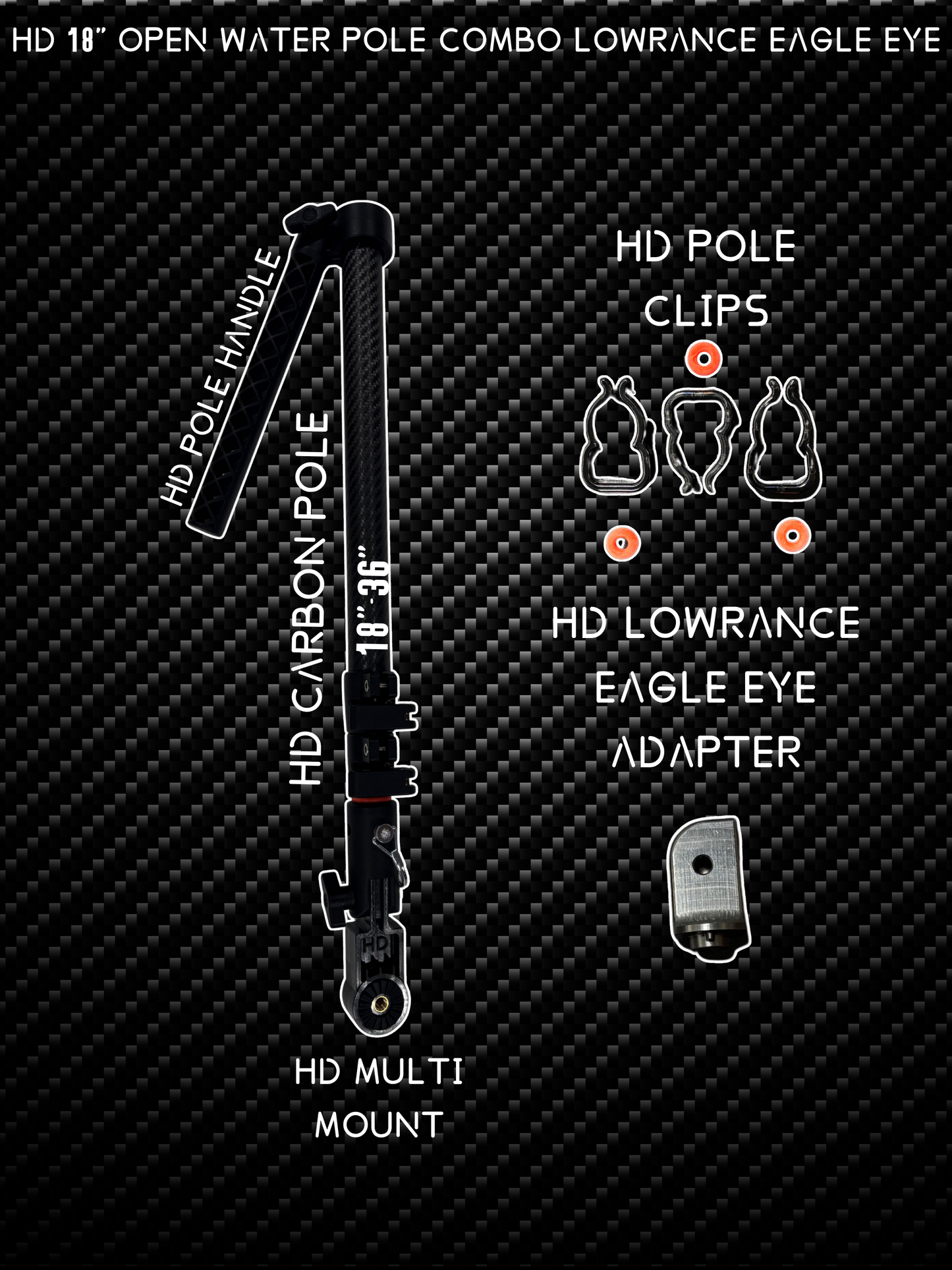 HDI X-OVER Carbon FFS Pole System