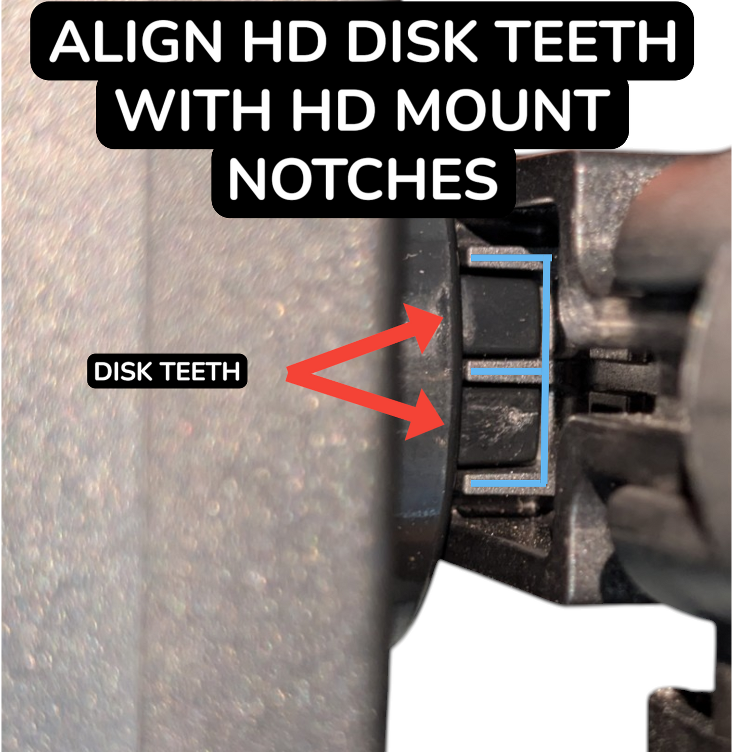 HD GARMIN LVS42HD / LVS44 ADAPTER DISK
