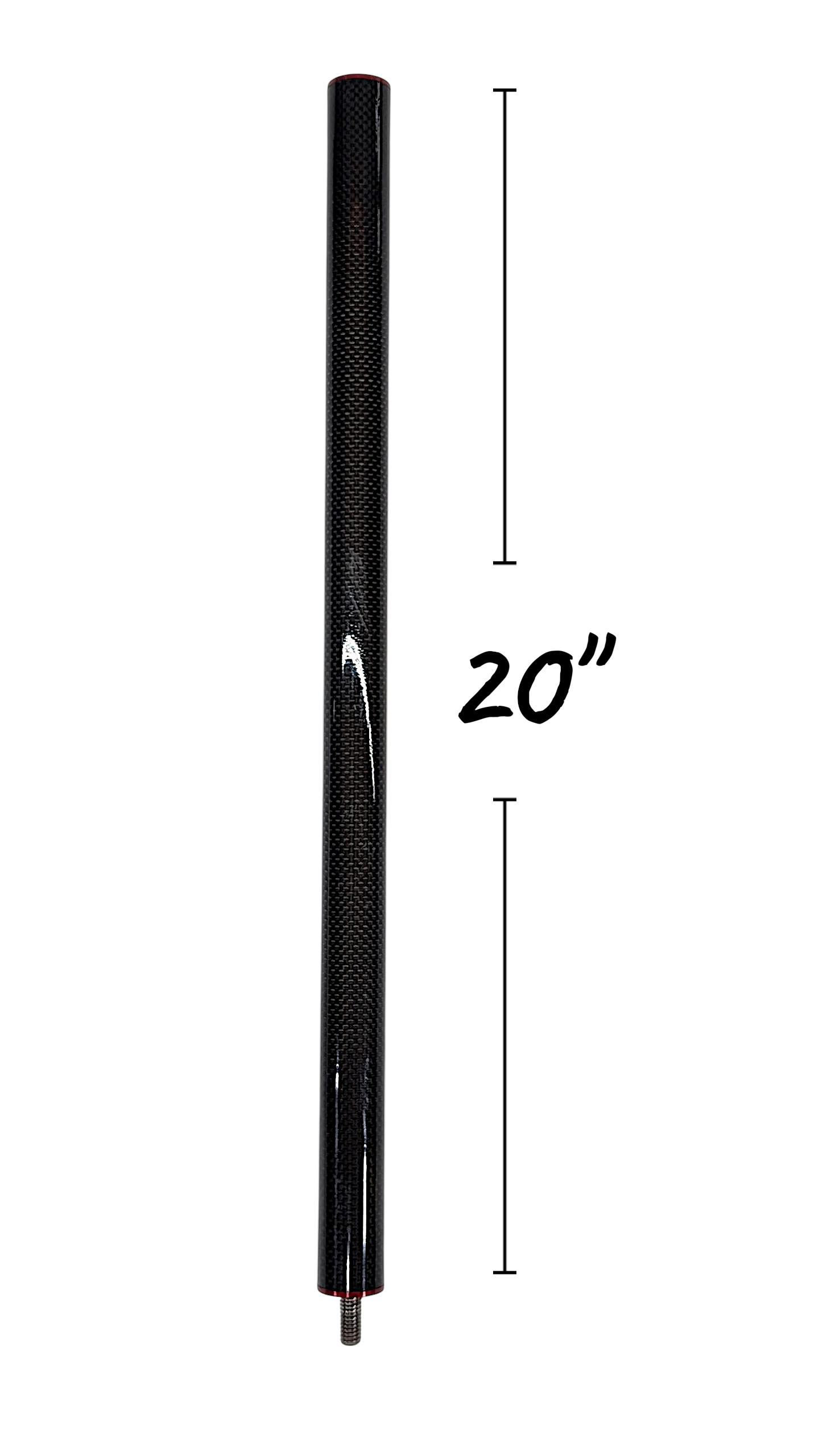 HDI X-OVER Carbon 20" Pole Extension