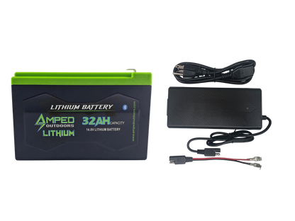 32Ah Lithium Battery (14.8V NMC) with Charger (Bluetooth)