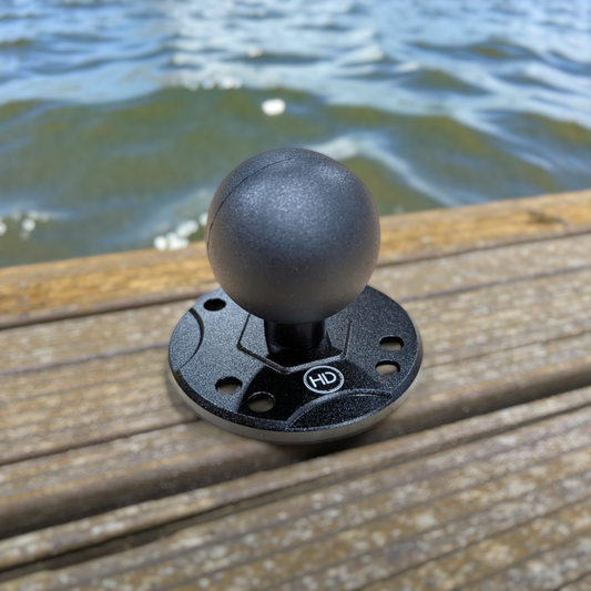 HDI UMS 1.5" BALL ROUND BASE (HDUMS-BRB)