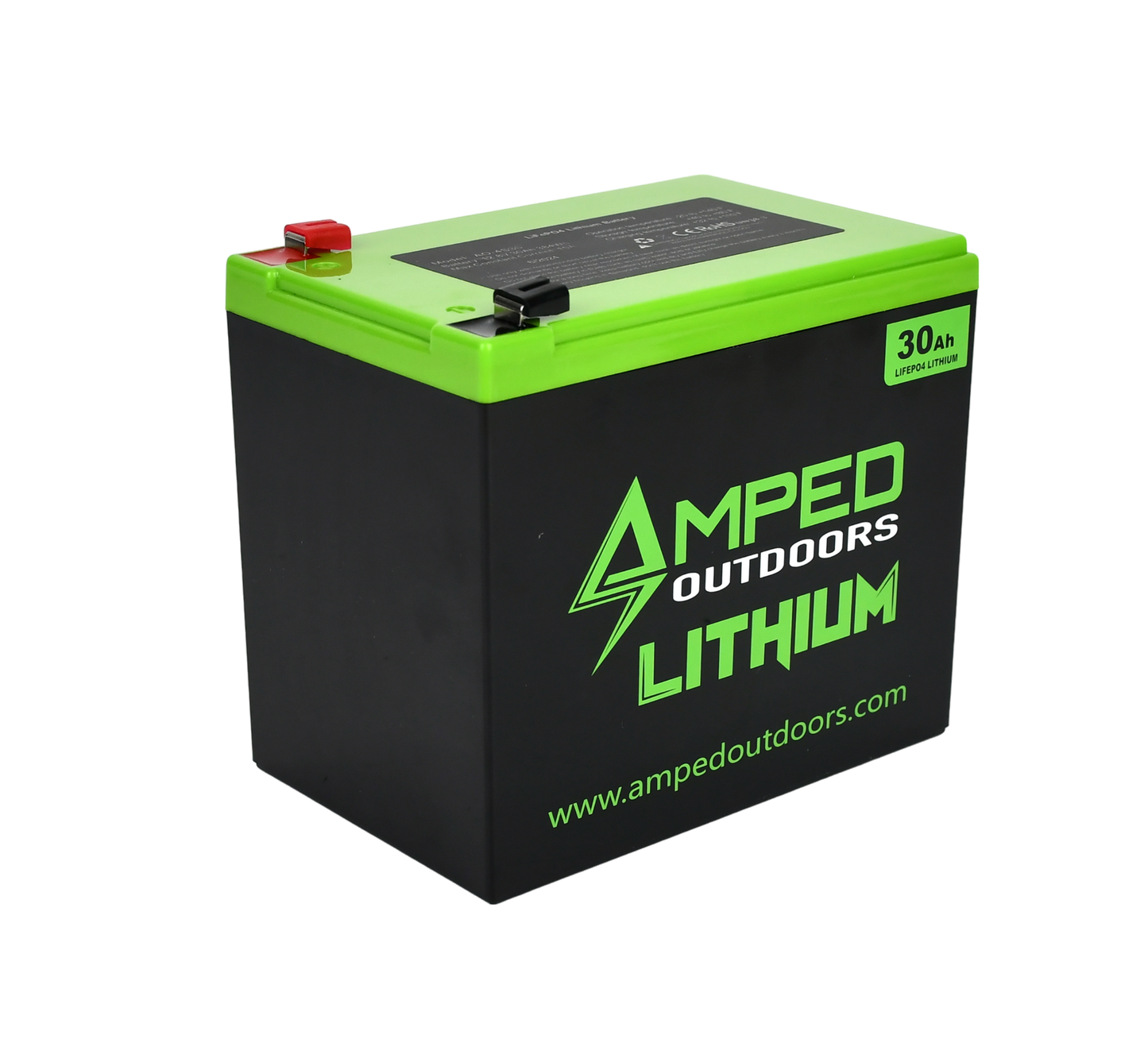 30Ah Lithium Battery (LiFePO4) Wide