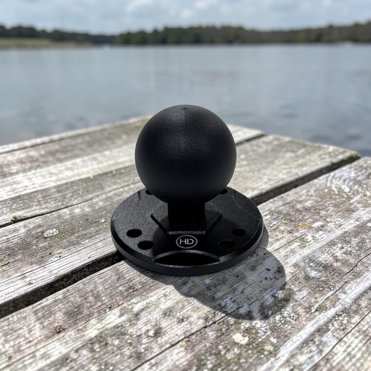HDI UMS 1.5" BALL ROUND BASE (HDUMS-BRB)
