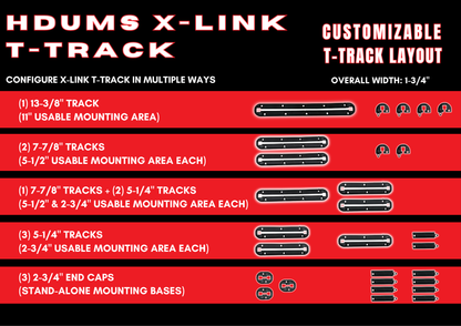 HD X-Link Modular T-Track Kit