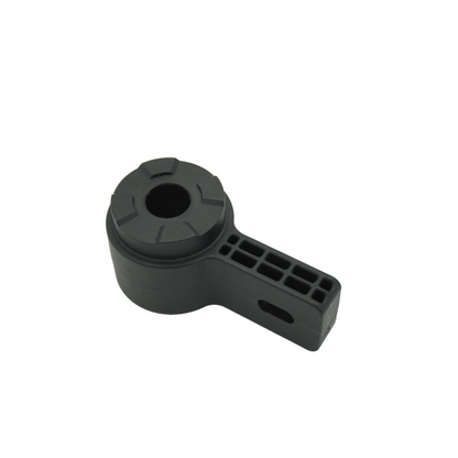 HDI ActiveTarget 2XL transducer mount adapter shown from a high side angle.