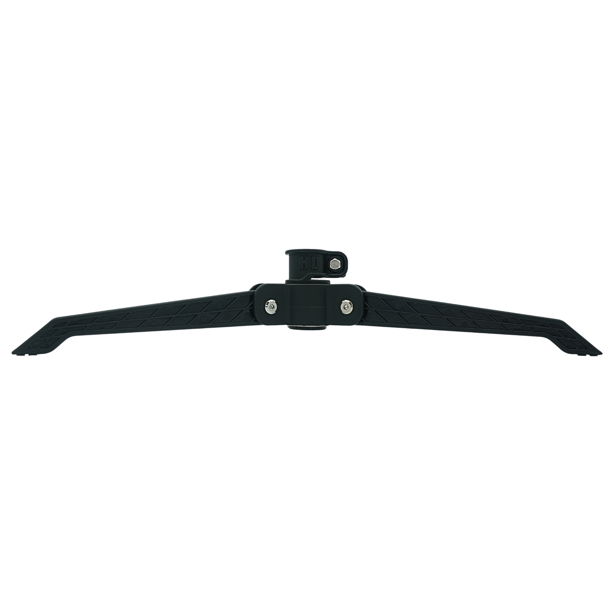 HD Ice Tripod fully opened with wide three-leg stance for ice fishing
