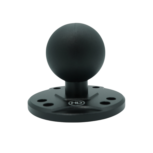 HDI UMS 1.5" BALL ROUND BASE (HDUMS-BRB)