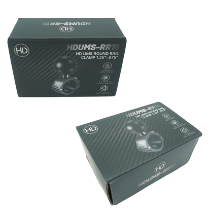 HD UMS 1.5" BALL TO ROUND RAIL ADAPTER (HDUMS-RR15)
