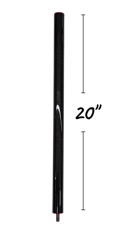 HDI X-OVER Carbon 20" Pole Extension