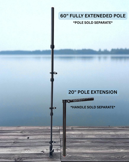 HDI X-OVER Carbon 20" Pole Extension
